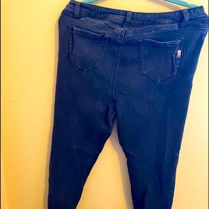 Faded black jeans sz 16